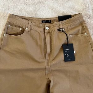 NWT Wide Leg High Waisted Pants